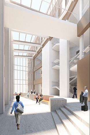 KRANSELAG PÅ PHARMA SCIENCE CENTER - C.F. Møller. Photo: C.F. Møller