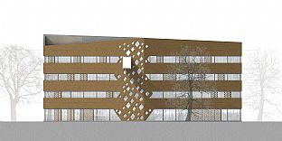 KRANSELAG PÅ PHARMA SCIENCE CENTER - C.F. Møller. Photo: C.F. Møller