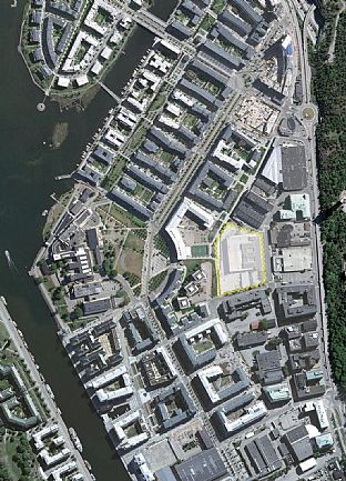 KVARTERET GODSVAGNEN I HAMMARBY SJÖSTAD - C.F. Møller. Photo: C.F. Møller / Kjellander Sjöberg