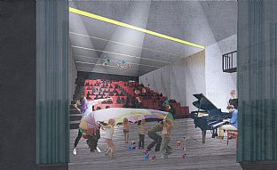 Kapital beviljat till Molde Kulturskole - C.F. Møller. Photo: C.F. Møller