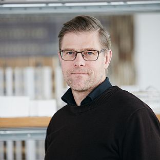 Klaus Toustrup, partner & architect, C.F. Møller Architects - Campus BØGEHØJ in Ebeltoft ready for inauguration: Unique timber building completed - C.F. Møller. Photo: Hans Christian Jacobsen