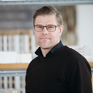 Klaus Toustrup, partner & architect, C.F. Møller Architects - Salling Group Builds Responsibly: Constructing a Large Timber Campus Designed by C.F. Møller Architects - C.F. Møller. Photo: C.F. Møller Architects / Hans Christian Jacobsen
