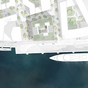 Konkurrencesejr: C.F. Møller Architects bidrager til fremtidens by ved vandet - C.F. Møller. Photo: C.F. Møller Architects