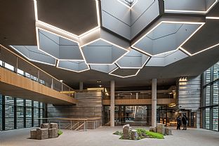 Landsbankinn - Landsbankinn Headquarters Wins Icelandic Concrete Award - C.F. Møller. Photo: Christopher Lund