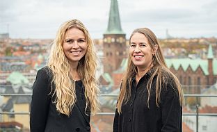 Lørke Berg & Marlene Mørup Damgaard-Sørensen - New Head of Business Development and new Head of Group Human Resources - C.F. Møller. Photo: C.F. Møller Architects / Silas Andersen