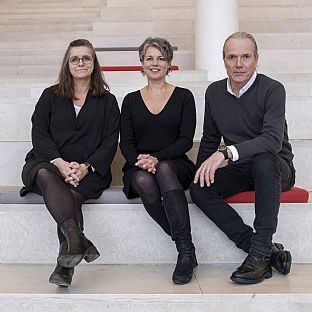 Lone Wiggers (C.F. Møller Architects), Anne Sarto & Henrik Sarto (mtre) - Beratungsunternehmen mtre wird integraler Bestandteil von C.F. Møller Architects - C.F. Møller. Photo: C.F. Møller Architects / Peter Sikker