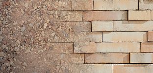MIX - Tradition Meets Circularity in a New Brick Series Containing Over 30% Recycled Material - C.F. Møller. Photo: egernsund wienerberger