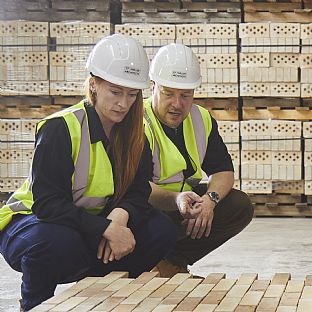 MIX - Tradition Meets Circularity in a New Brick Series Containing Over 30% Recycled Material - C.F. Møller. Photo: egernsund wienerberger