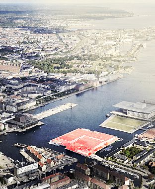 Masterplan for the Christiansholm island - C.F. Møller