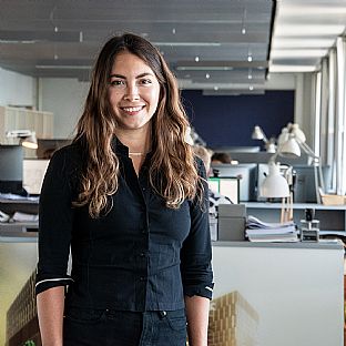 Michèle, architectural intern, Aarhus - C.F. Møller