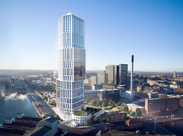 Grönt ljus för nytt höghus i Århus - C.F. Møller