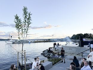 Mjøsfronten, C.F. Møller Architects - Mjøsfronten er nu åben for alle - C.F. Møller. Photo: Hamar Kommune