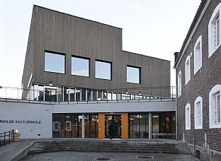 Moldes nya kulturskola har öppnat - C.F. Møller. Photo: C.F. Møller