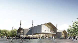 NU PRESENTERAS ”HJÄRTAT” I IKAST - C.F. Møller. Photo: C.F. Møller
