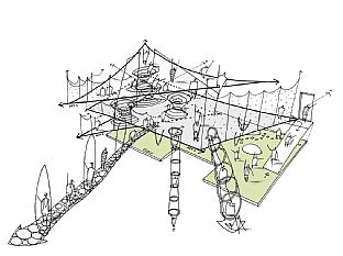 NY IDÉKATALOG FÖR NÄT SOM FÅNGAR BARN - C.F. Møller. Photo: C.F. Møller
