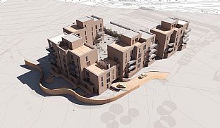 NYE BOLIGER PÅ EN AV ODENSES BESTE TOMTER - C.F. Møller. Photo: C.F. Møller