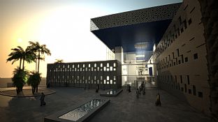 National Diabetes Centre, Riyadh, Saudi Arabia - Arkitektfirmaet C. F. Møller tegner National Diabetes Centre i Riyadh - C.F. Møller. Photo: DIIZ National Diabetes Centre, Riyadh, Saudi Arabia - Arkitektfirmaet C. F. Møller tegner National Diabetes Centre i Riyadh - C.F. Møller. Photo: DIIZ