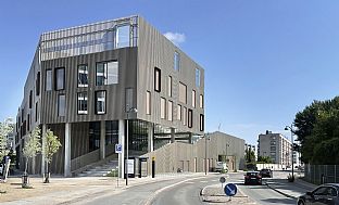 Neue Schule mit Fokus auf Ernährung und Bewegung in Kopenhagen eingeweiht - C.F. Møller. Photo: C.F. Møller Architects / Mads Mandrup