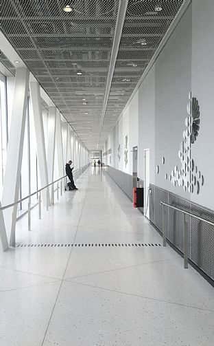 Nu är Stockholms nya färjeterminal i bruk - C.F. Møller. Photo: Elsa Wifstrand