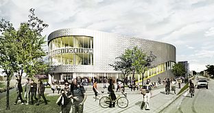 Ny hörsalsbyggnad till Aalborg Universitet - C.F. Møller. Photo: C.F. Møller