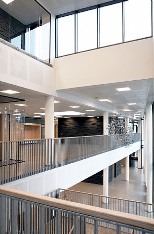 Ny topmoderne erhvervsskole er indviet - C.F. Møller. Photo: Herningsholm Erhvervsskole