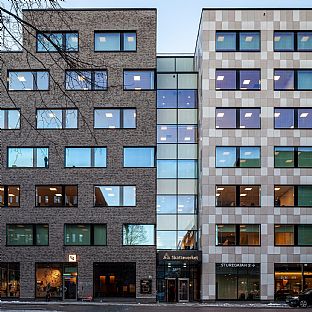 Nya Kronan is nominated for the Building of the Year 2022 - C.F. Møller. Photo: Nikolaj Jacobsen