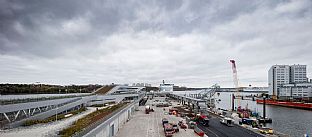 Nyskapande färjeterminal ritad av C.F Møller invigs i Stockholm - C.F. Møller. Photo: Adam Mørk