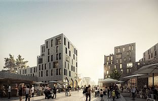 Nytt fellesskap i København - C.F. Møller. Photo: C.F. Møller