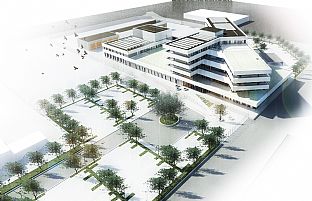 Nytt havnesenter under oppseiling - C.F. Møller. Photo: C.F. Møller