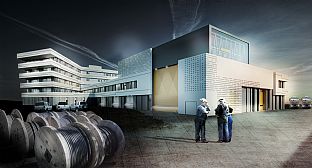 Nytt havnesenter under oppseiling - C.F. Møller. Photo: C.F. Møller