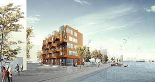 Oceanhamnen, et urbant arkipel - C.F. Møller. Photo: C.F. Møller