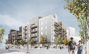 Oceanhamnen, et urbant arkipel - C.F. Møller. Photo: C.F. Møller