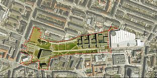 PÅ SLUTLISTAN FÖR VÄRLDENS BÄSTA STADSINTEGRERADE CAMPUS - C.F. Møller. Photo: CBS