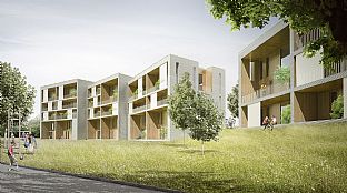 Quality affordable housing in NYE - C.F. Møller. Photo: C.F. Møller