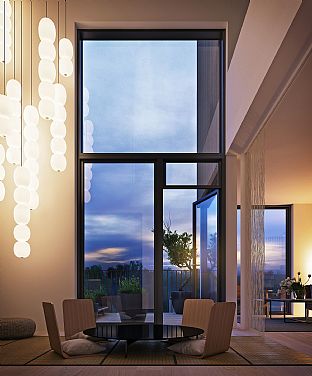 ROMSLIGE BOLIGER MELLOM BYEN OG NATUREN - C.F. Møller. Photo: Wingårdhs