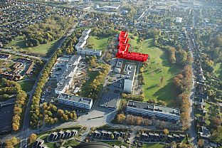 Radical Housing Renovation Topping Out - C.F. Møller. Photo: Anders Sanderbo