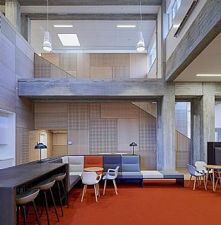 Renovering med plass til nye samarbeidsformer - C.F. Møller. Photo: Mark Syke