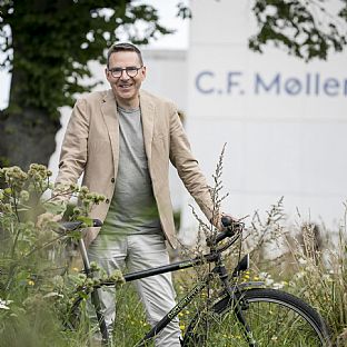 Rob Marsh, Head of Sustainability i C.F. Møller Architects. - C.F. Møller Architects i finalen med koncept for bæredygtige boliger - C.F. Møller. Photo: Mew