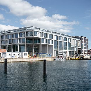 SIMAC. C.F. Møller Architects & EFFEKT Arkitekter - C.F. Møller Architects awarded on World Architecture Day - C.F. Møller. Photo: C.F. Møller Architects / Julian Weyer