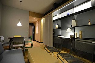 STUDENTHJEMMET VED UNIVERSITETET I ODENSE HAR NÅDD TOPPEN - C.F. Møller. Photo: C.F. Møller