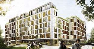 Spadtag ska skapa liv i Örestad - C.F. Møller. Photo: C.F. Møller