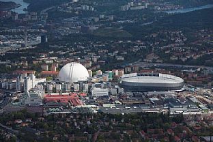 Stockholms Söderstad district, where the new Tekniska Nämdhuset complex will be located. - Internationella prekvalificeringer - C.F. Møller. Photo: Stockholm Stad