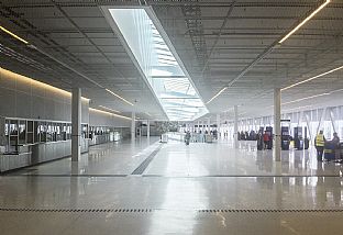 Stockholms new ferry terminal has been inaugurated - C.F. Møller. Photo: Elsa Wifstrand