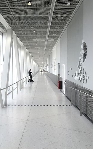 Stockholms new ferry terminal has been inaugurated - C.F. Møller. Photo: Elsa Wifstrand