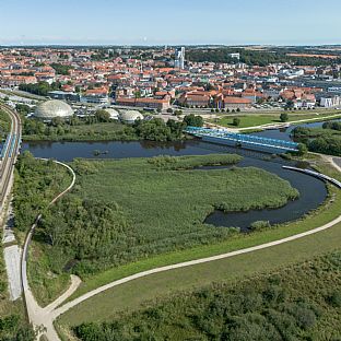 Storkeengen (Stork MEadow), C.F. Møller Architects - Storkeengen vinder DANVAs Klimapris 2025 – og bygger videre på tidligere arkitekturanerkendelse - C.F. Møller. Photo: Silas Andersen