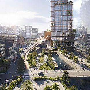 Storstilt transformasjon og innovativ gjenbruk i Oslo sentrum - C.F. Møller