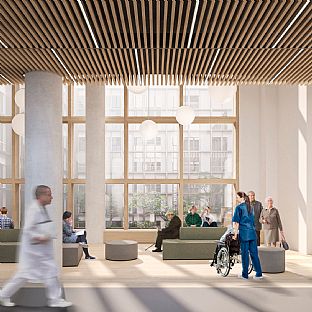 TAYS University Hospital, C.F. Møller Architects & ARCO Architecture Company  - Building Permission Granted for Tampere University Hospital Masterplan - C.F. Møller. Photo: ARCO Architecture Company 