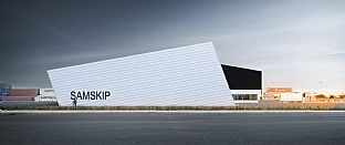 TOPPING OUT OF NEW WAREHOUSE - C.F. Møller