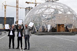 TØMRERPRISEN 2015 TIL C.F. MØLLER  - C.F. Møller. Photo: Københavns Tømrerlaug