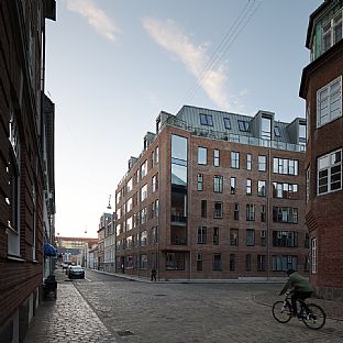 Teatergården - Gebäude von der Kommune Aalborg ausgezeichnet - C.F. Møller. Photo: C.F. Møller Architects / Martin Schubert